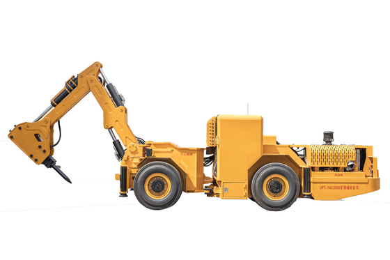 高性能地下移動式ロックブレッカー鉱山 13500kg UPT-140/2000